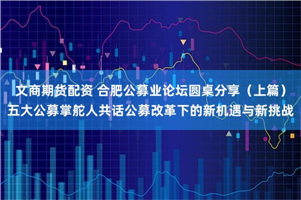 文商期货配资 合肥公募业论坛圆桌分享(上篇)五大公募掌舵人共话公募改革下的新机遇与新挑战