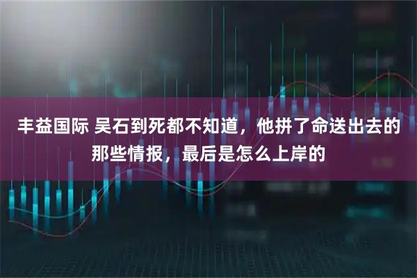 丰益国际 吴石到死都不知道,他拼了命送出去的那些情报,最后是怎么上岸的