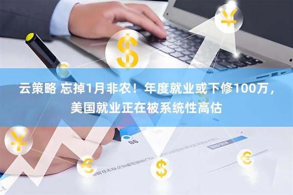 云策略 忘掉1月非农！年度就业或下修100万，美国就业正在被系统性高估